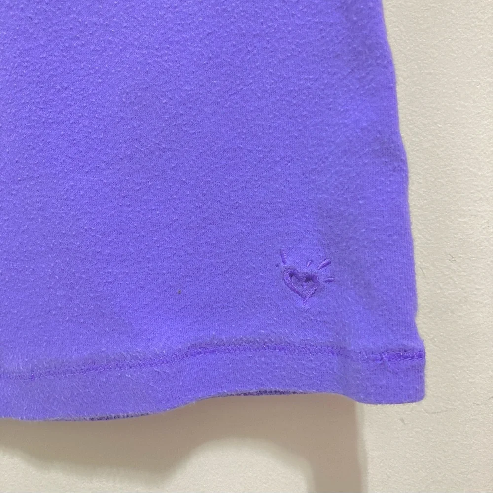 Justice Purple Girls Cotton Tee Shirt
